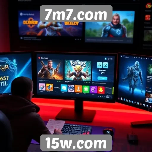 Evolução da interface do usuário no 7m7.com